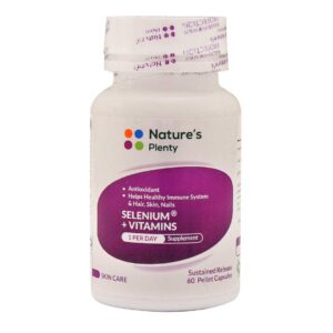 کپسول سلنیوم و ویتامینز60 عدد نیچرز پلنتی Natures Plenty