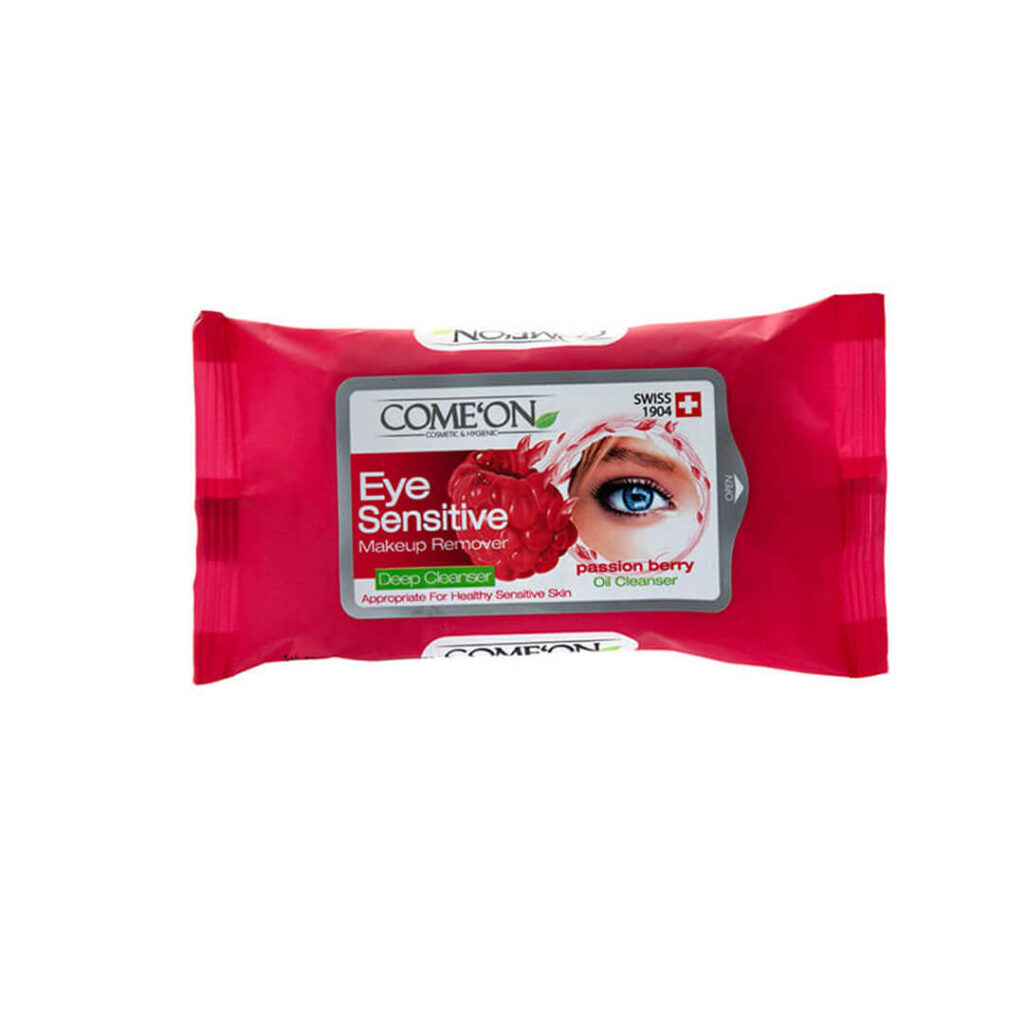 دستمال مرطوب پاک کننده آرایش چشم EYE SENSITIVE کامان استور cameon store