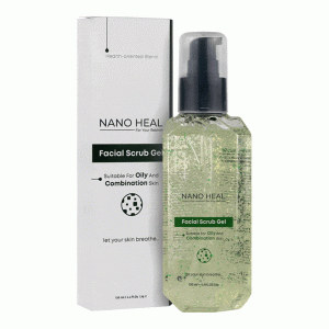 ژل شستشو اسکراب دار پوست چرب 130 میلی لیتر نانوهیل Nano Heal