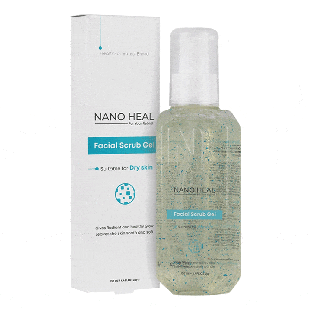 ژل شستشو اسکراب دار پوست خشک 130 میلی لیتر نانوهیل Nano Heal