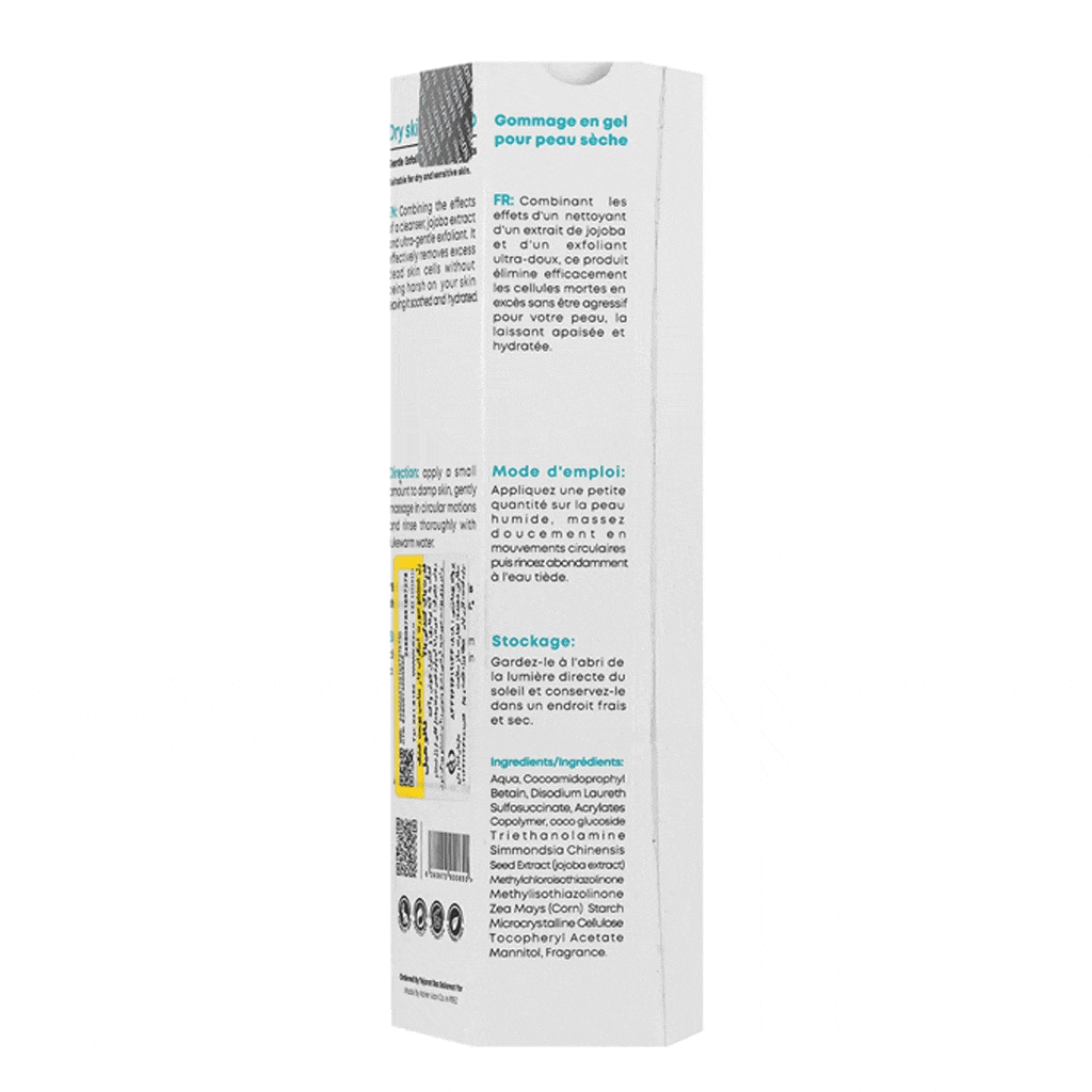 ژل شستشو اسکراب دار پوست خشک 130 میلی لیتر نانوهیل Nano Heal