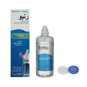 محلول شستشوی لنز طبی و رنگی 240 میلی لیتر بوش اند لومب رنیو Renu