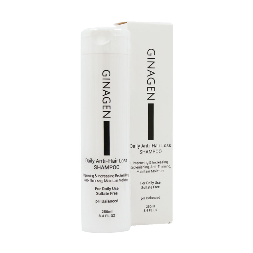 شامپو ضد ریزش روزانه250 میلی لیتر ژیناژن GINAGEN