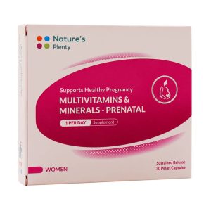کپسول مولتی ویتامین و مینرال بارداری و شیردهی 30 عدد نیچرز پلنتی Natures Plenty