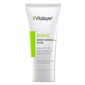 کرم مرطوب‌کننده ویتالیر مدل Activit حجم 40 میلی‌لیتر
