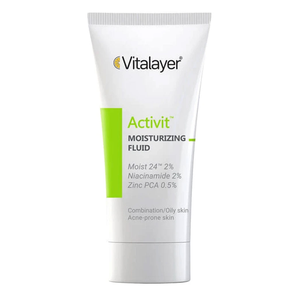 کرم مرطوب‌کننده ویتالیر مدل Activit حجم 40 میلی‌لیتر