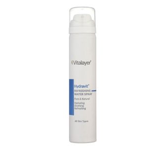 اسپری آبرسان صورت و بدن ویتالیر مدل Hydravit مناسب برای انواع پوست حجم 75 میلی لیتر