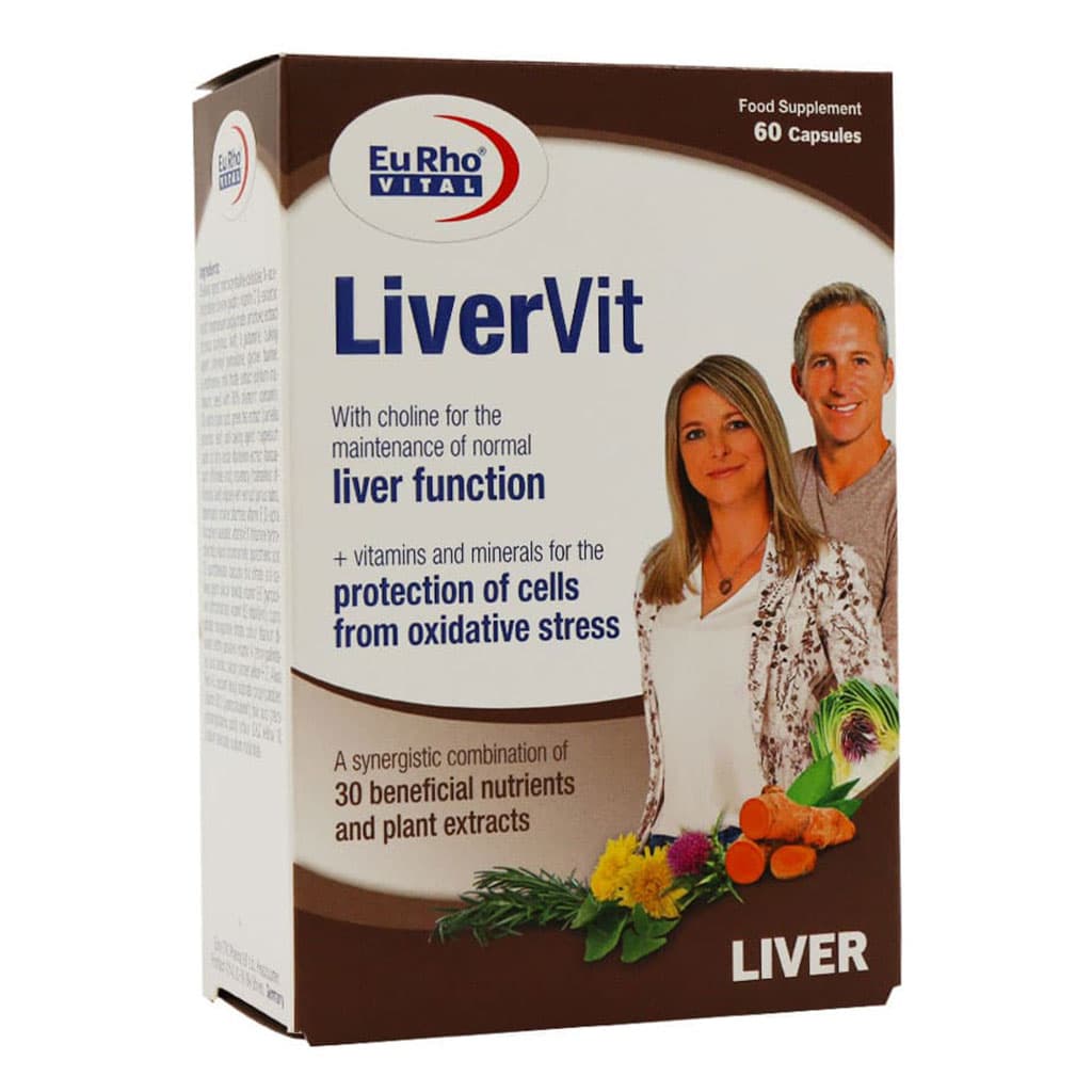 کپسول لیور ویت یوروویتال 60 عدد