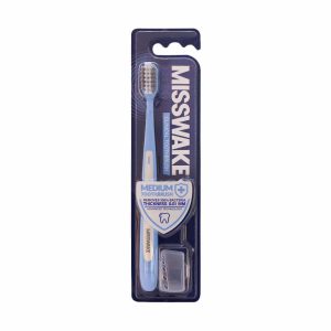 مسواک مدل کلینیکال با برس متوسط میسویک Misswake