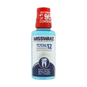 دهان شویه توتال 12 زایلیتول 400 میلی لیتر میسویک MISSWAKE
