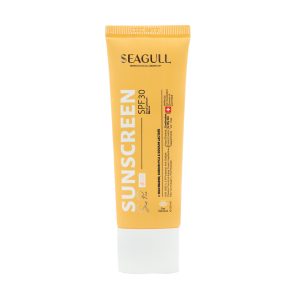 كرم ضد افتاب رنگی SPF50 فاقد چربی بژ روشن 50 ميل سی گل Seagull
