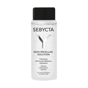 محلول پاک كننده آرايش انواع پوست 400 ميلی لیتر سبيكتا Sebycta