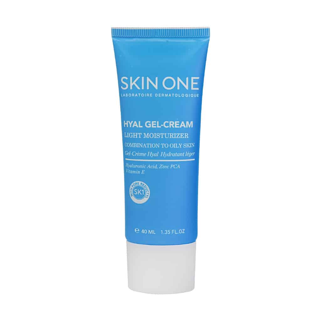 ژل كرم مرطوب كننده هیال پوست مختلط تا چرب 40 ميلی ليتر اسكين وان SKIN ONE