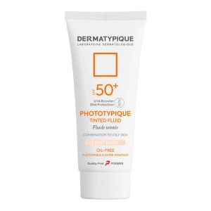 فلویيد ضد آفتاب رنگی SPF50 فتوتيپيک پوست چرب درماتيپيک DERMATYPIQUE